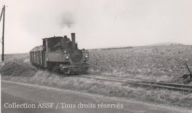 Locomotive à la  Sucrerie de Cramaille (02)